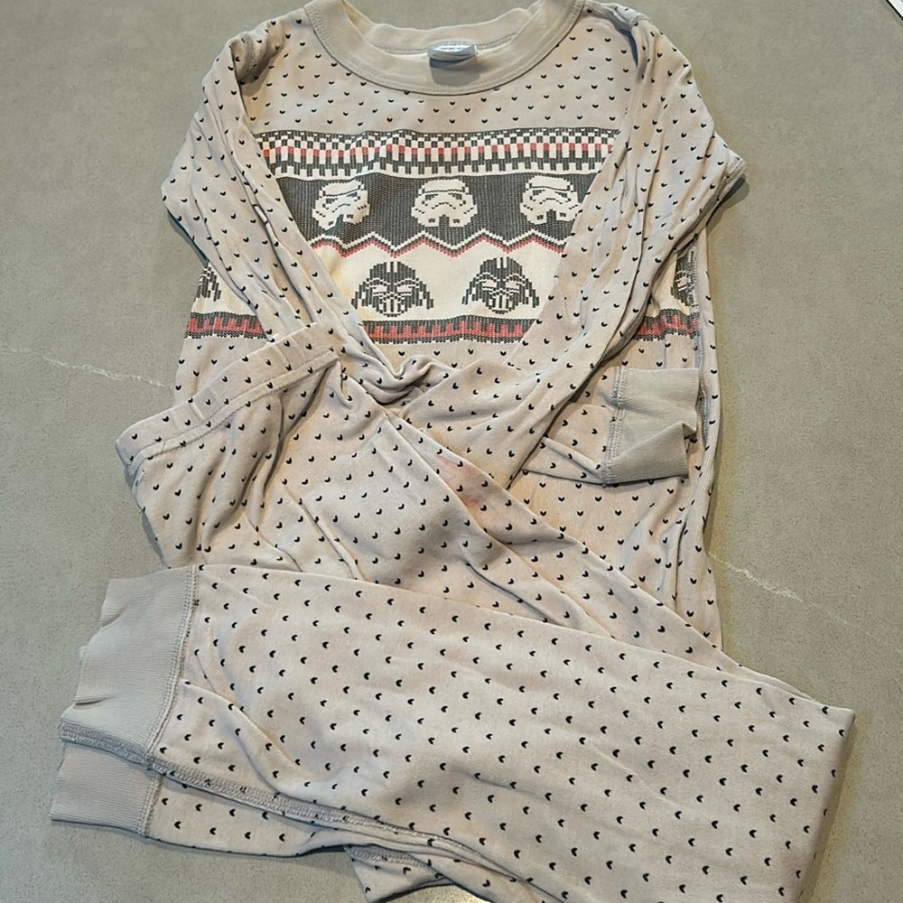 Hanna Andersson x Star Wars Christmas pajamas kid size 8
